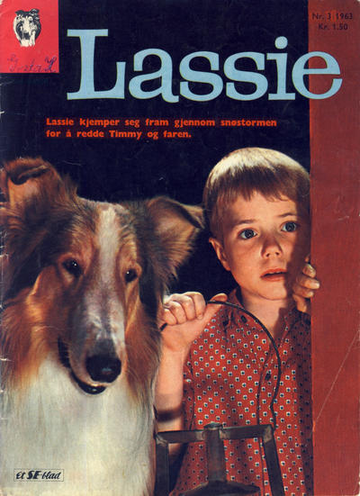 Cover for Lassie (Serieforlaget / Se-Bladene / Stabenfeldt, 1959 series) #3/1963