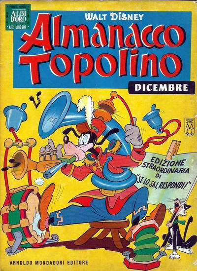 Cover for Almanacco Topolino (Mondadori, 1957 series) #96