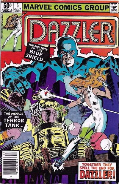 Cover for Dazzler (Marvel, 1981 series) #5 [Newsstand]