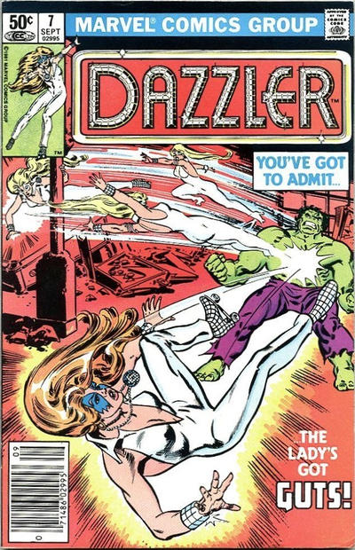 Cover for Dazzler (Marvel, 1981 series) #7 [Newsstand]