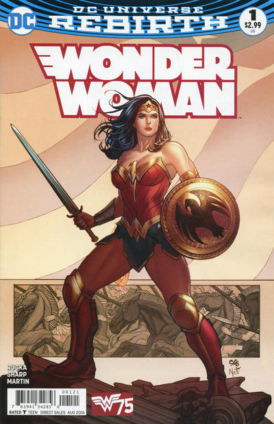 Cover for Wonder Woman (DC, 2016 series) #1 [Frank Cho Variant Cover]