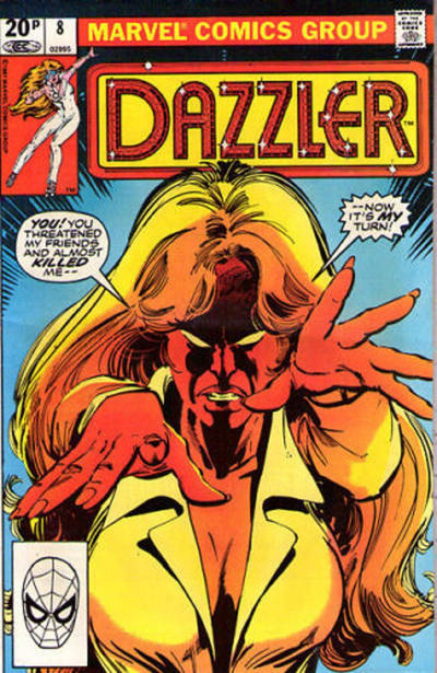 Cover for Dazzler (Marvel, 1981 series) #8 [British]