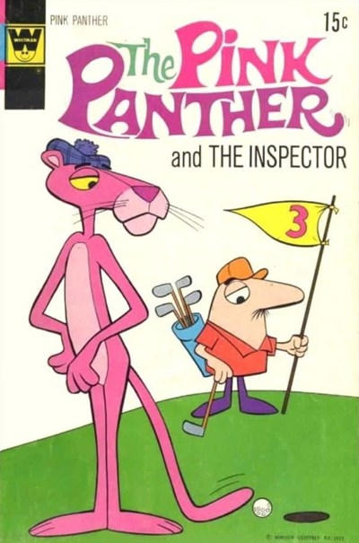 Cover for The Pink Panther (Western, 1971 series) #4 [Whitman]