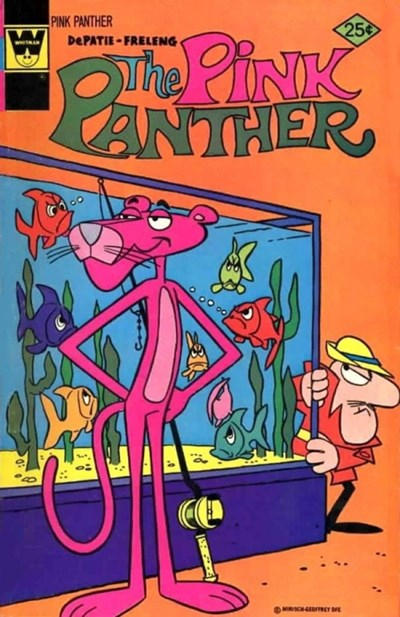 Cover for The Pink Panther (Western, 1971 series) #34 [Whitman]