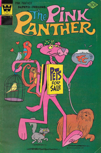Cover for The Pink Panther (Western, 1971 series) #43 [Whitman]