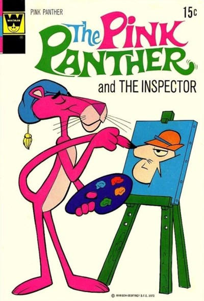 Cover for The Pink Panther (Western, 1971 series) #5 [Whitman]