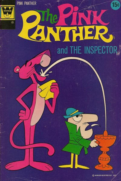 Cover for The Pink Panther (Western, 1971 series) #6 [Whitman]