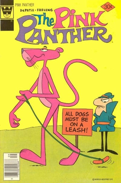 Cover for The Pink Panther (Western, 1971 series) #46 [Whitman]