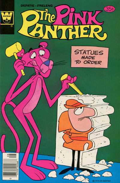 Cover for The Pink Panther (Western, 1971 series) #55 [Whitman]