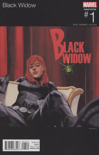 Cover for Black Widow (Marvel, 2016 series) #1 [Phil Noto Hip-Hop]