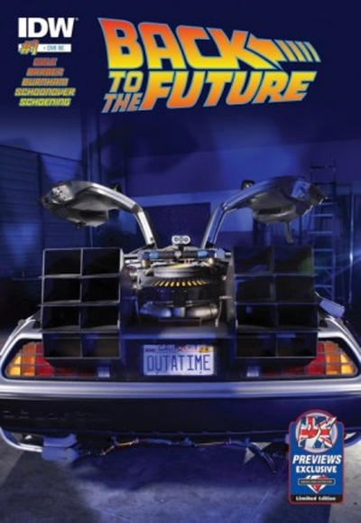 Cover for Back to the Future (IDW, 2015 series) #1 [MCM Exclusive Photo Cover]