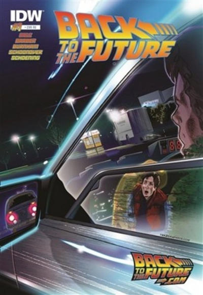 Cover for Back to the Future (IDW, 2015 series) #1 [Backtothefuture.com Exclusive Cover]