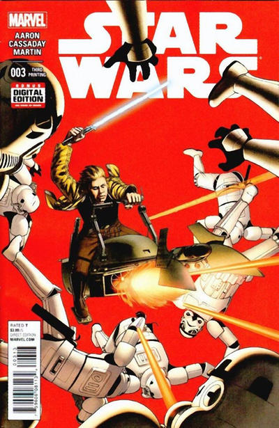 Cover for Star Wars (Marvel, 2015 series) #3 [Third Printing Variant]