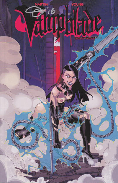 Cover for Vampblade (Action Lab Comics, 2016 series) #1