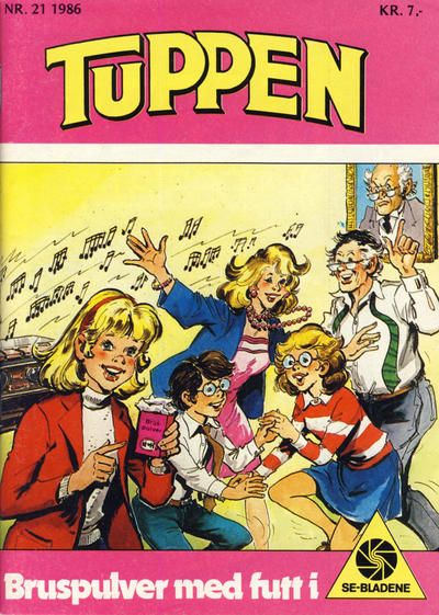 Cover for Tuppen (Serieforlaget / Se-Bladene / Stabenfeldt, 1969 series) #21/1986