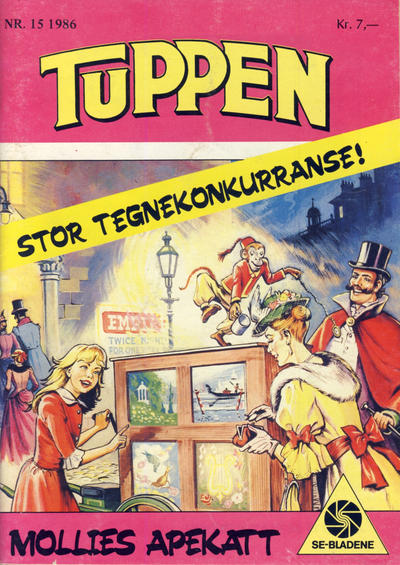 Cover for Tuppen (Serieforlaget / Se-Bladene / Stabenfeldt, 1969 series) #15/1986