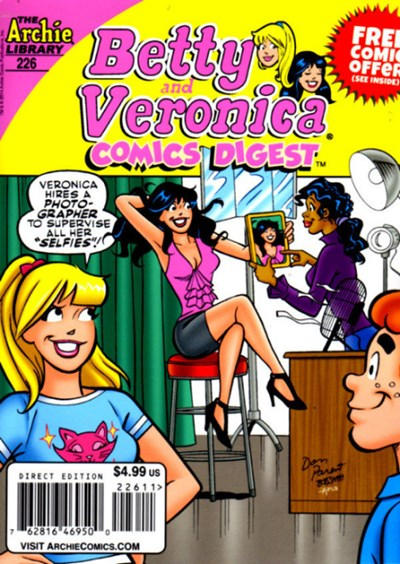 Cover for Betty & Veronica (Jumbo Comics) Double Digest (Archie, 1987 series) #226 [Direct Edition]