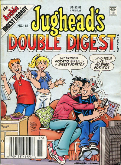 Cover for Jughead's Double Digest (Archie, 1989 series) #115 [Newsstand]