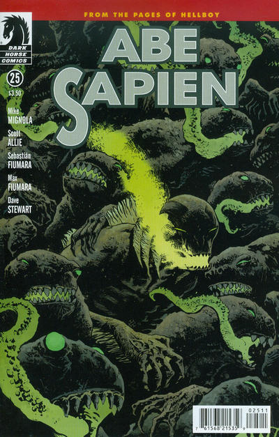 Cover for Abe Sapien (Dark Horse, 2013 series) #25 (35)