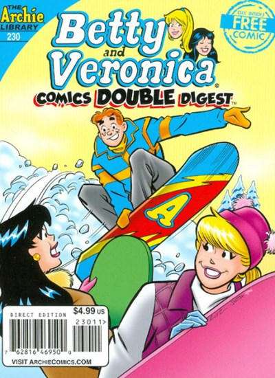 Cover for Betty & Veronica (Jumbo Comics) Double Digest (Archie, 1987 series) #230