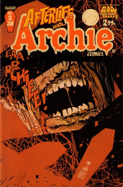 Cover for Afterlife with Archie (Archie, 2013 series) #2 [Second Printing]