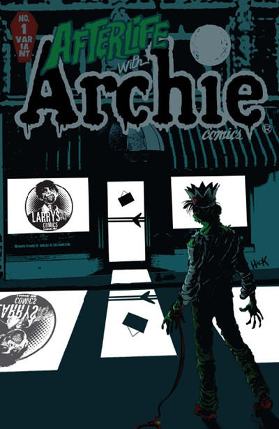 Cover for Afterlife with Archie (Archie, 2013 series) #1 [Larry's Comics Store Variant]
