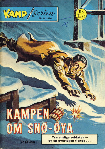 Cover for Kamp-serien (Serieforlaget / Se-Bladene / Stabenfeldt, 1964 series) #9/1974