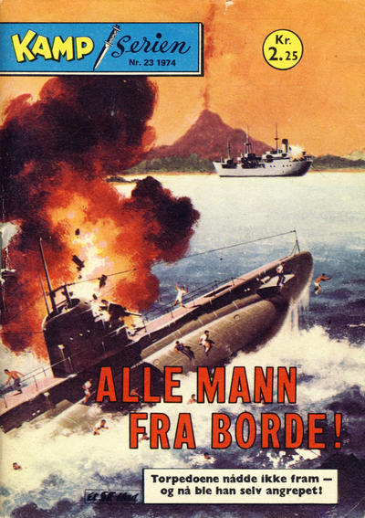 Cover for Kamp-serien (Serieforlaget / Se-Bladene / Stabenfeldt, 1964 series) #23/1974