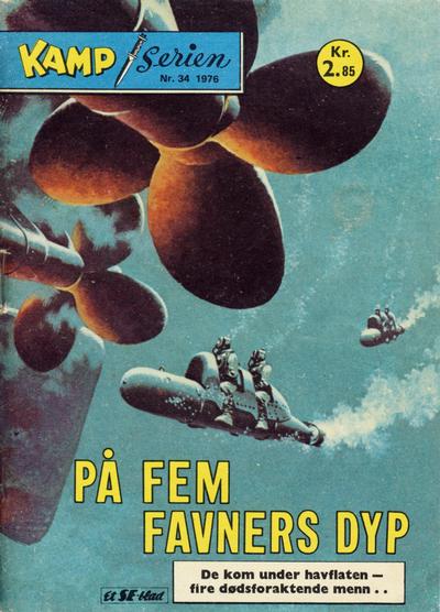 Cover for Kamp-serien (Serieforlaget / Se-Bladene / Stabenfeldt, 1964 series) #34/1976