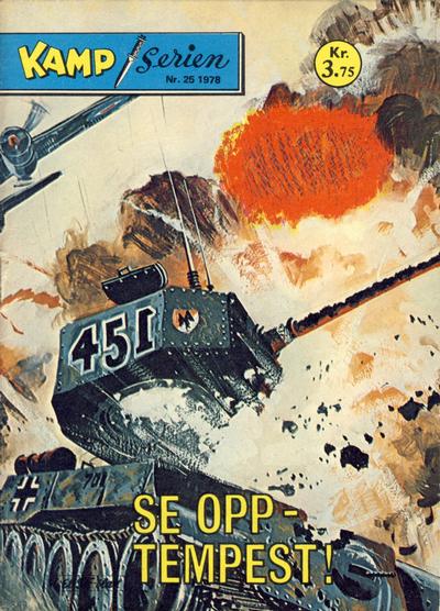 Cover for Kamp-serien (Serieforlaget / Se-Bladene / Stabenfeldt, 1964 series) #25/1978