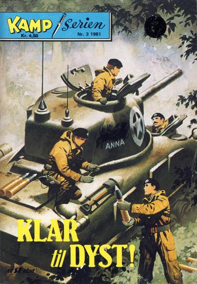 Cover for Kamp-serien (Serieforlaget / Se-Bladene / Stabenfeldt, 1964 series) #3/1981
