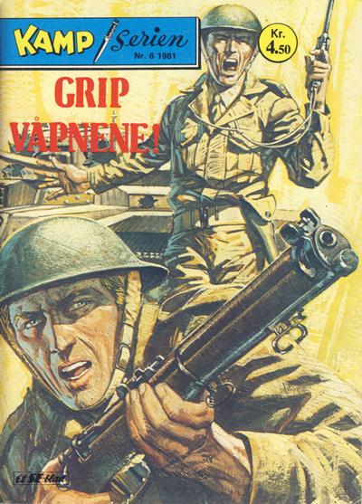 Cover for Kamp-serien (Serieforlaget / Se-Bladene / Stabenfeldt, 1964 series) #6/1981