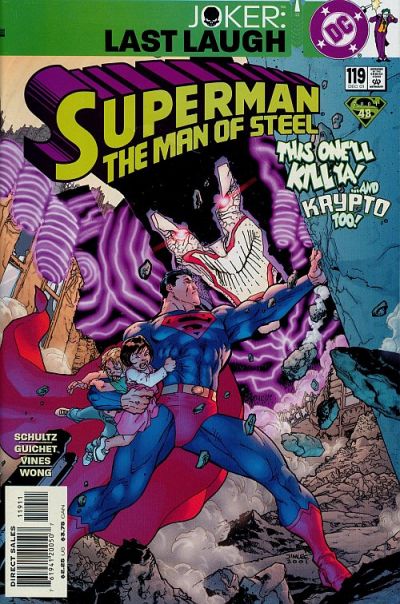 Cover for Superman: The Man of Steel (DC, 1991 series) #119 [Direct Sales]