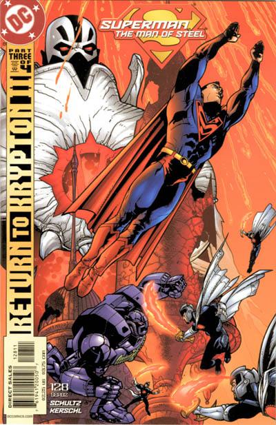 Cover for Superman: The Man of Steel (DC, 1991 series) #128 [Direct Sales]