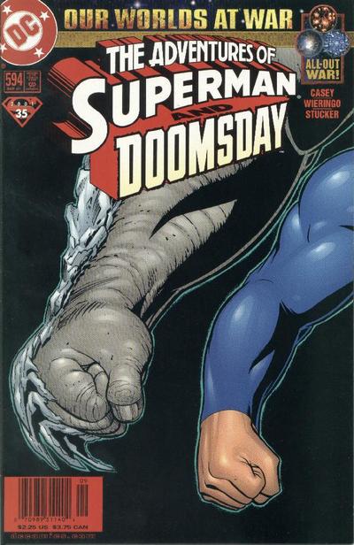 Cover for Adventures of Superman (DC, 1987 series) #594 [Direct Sales]