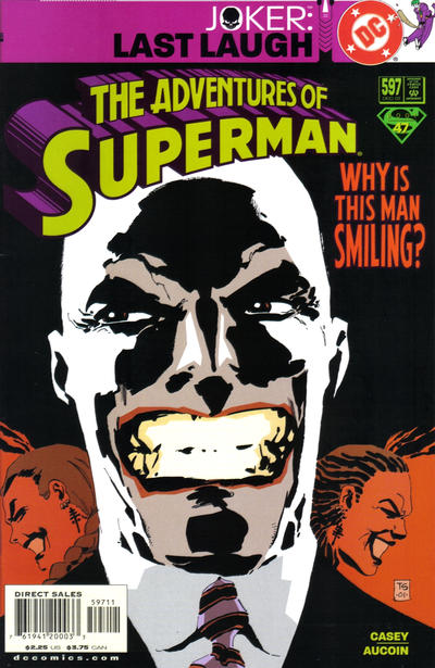 Cover for Adventures of Superman (DC, 1987 series) #597 [Direct Sales]