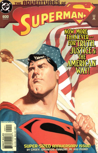 Cover for Adventures of Superman (DC, 1987 series) #600 [Direct Sales]
