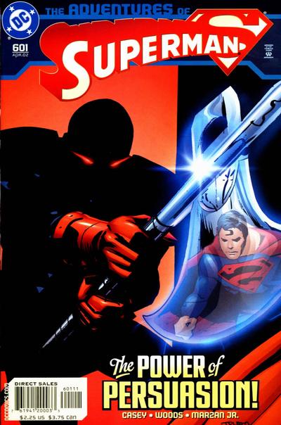 Cover for Adventures of Superman (DC, 1987 series) #601 [Direct Sales]