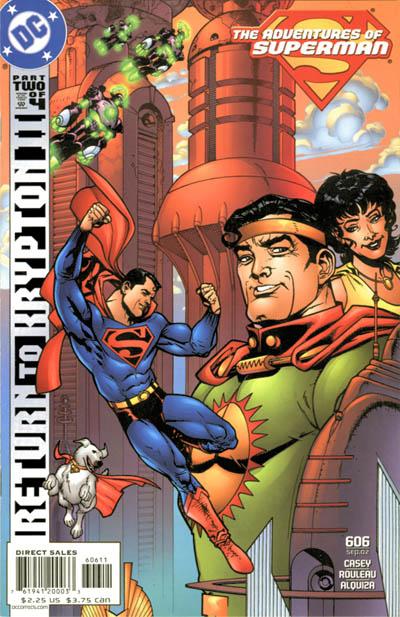 Cover for Adventures of Superman (DC, 1987 series) #606 [Direct Sales]