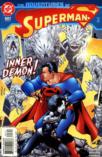 Cover for Adventures of Superman (DC, 1987 series) #607 [Direct Sales]