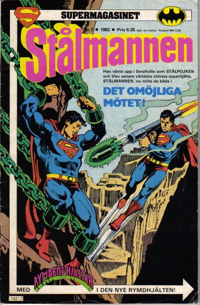Cover for Supermagasinet (Semic, 1982 series) #7/1982
