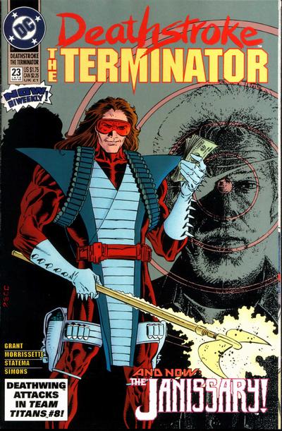 Cover for Deathstroke, the Terminator (DC, 1991 series) #23