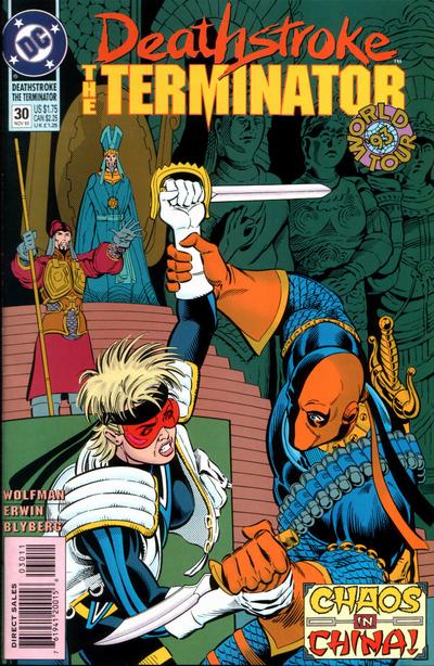 Cover for Deathstroke, the Terminator (DC, 1991 series) #30