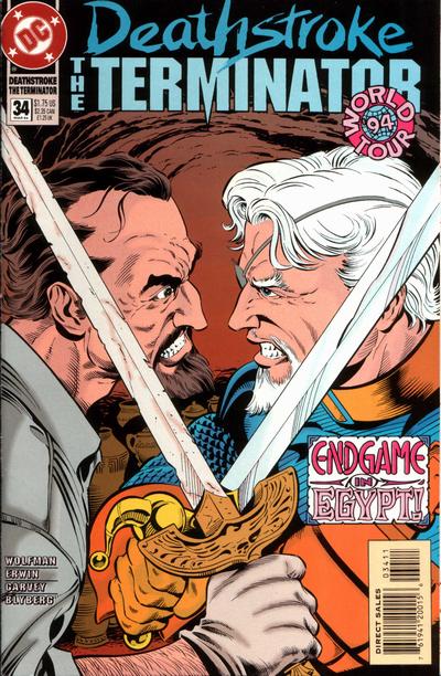 Cover for Deathstroke, the Terminator (DC, 1991 series) #34