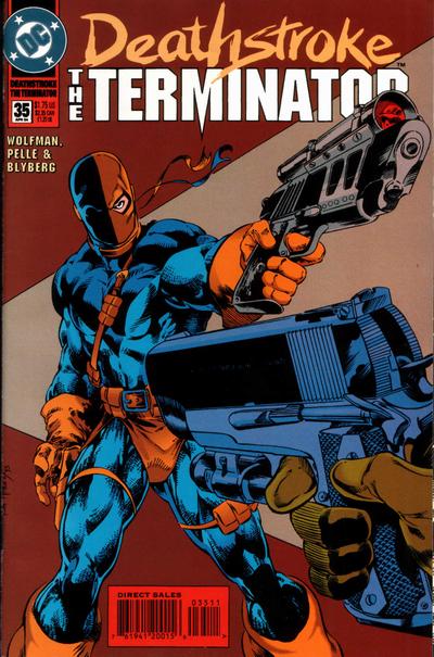 Cover for Deathstroke, the Terminator (DC, 1991 series) #35