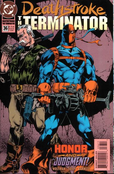 Cover for Deathstroke, the Terminator (DC, 1991 series) #36