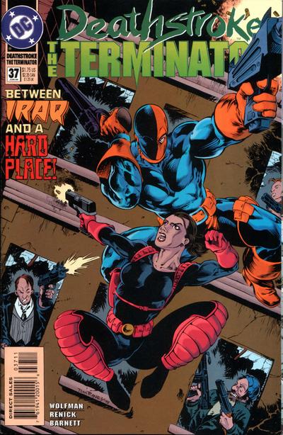 Cover for Deathstroke, the Terminator (DC, 1991 series) #37