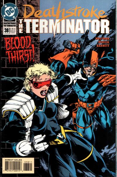 Cover for Deathstroke, the Terminator (DC, 1991 series) #38