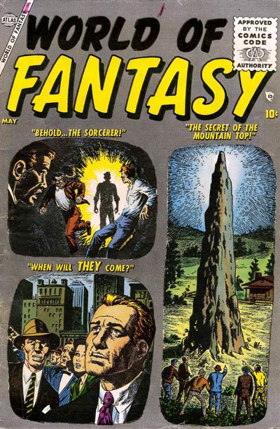 Cover for World of Fantasy (Marvel, 1956 series) #1