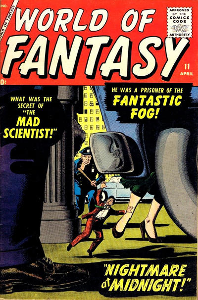 Cover for World of Fantasy (Marvel, 1956 series) #11